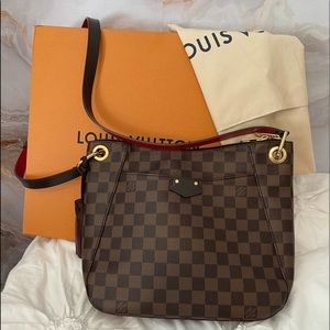 Louis Vuitton Daumier South Bank Bag (Authentic)